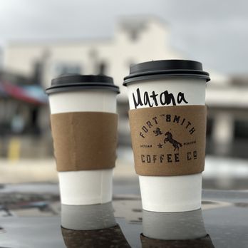 Fort Smith Coffee Co. at Bakery District - two cups of coffee - Coffee & Tea Near Me - Fort Smith, Arkansas