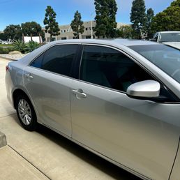 Side windows tinting