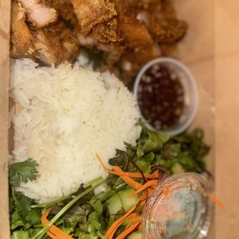 Attraros Thai Eatery - Sam Chun Tod (Pork Belly w/ garlic) THE BEST!! - Thai Near Me - Oakland, California