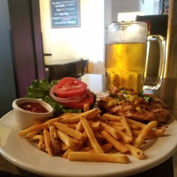 Fullerton Brew Co - Fresh Teriyaki sandwich with delicious fries - Brewpubs Near Me - Fullerton, California Fullerton Brew Co - Fresh Teriyaki sandwich with delicious fries - Brewpubs Near Me - Fullerton, California