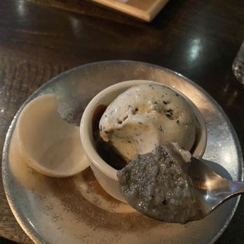Cha-An - Black sesame crème brulee - Japanese Near Me - New York, New York Cha-An - Black sesame crème brulee - Japanese Near Me - New York, New York