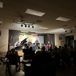 Sacred Grounds Jazz Coffeehouse - Band performance