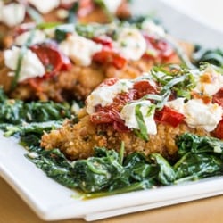 Along Came Carol Catering & The Nook - Foccacia Breaded Chicken Cutlets