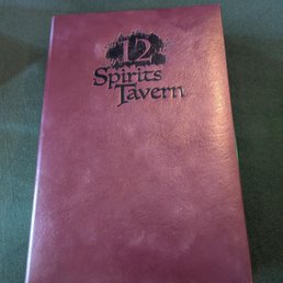 Drink menu