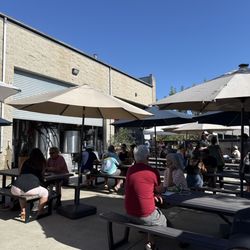 Patio Area At Flashpoint Brewery