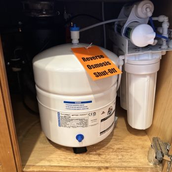 SoCal Water Filtration - Newly install reverse osmosis 5-stage filter and reservoir tank - Water Purification Services Near Me - Chino, California SoCal Water Filtration - Newly install reverse osmosis 5-stage filter and reservoir tank - Water Purification Services Near Me - Chino, California