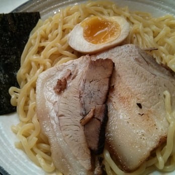 Taishoken Ramen - Tsukemen Ramen - w/ pork belly slices, seaweed, & half boiled egg. - Ramen Near Me - Vancouver, British Columbia Taishoken Ramen - Tsukemen Ramen - w/ pork belly slices, seaweed, & half boiled egg. - Ramen Near Me - Vancouver, British Columbia