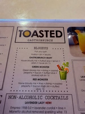 Menu photo 5 Toasted Gastrobrunch Las Vegas, NV Menu photo 5 Toasted Gastrobrunch Las Vegas, NV