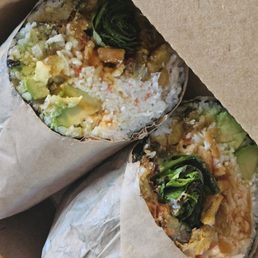 Soft shell crab sushi wrap Soft shell crab sushi wrap