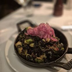 801 Chophouse Leawood - Brussel sprouts w/ a mustard vinegar sauce