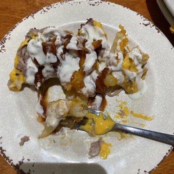 50 Taters - My plate of loaded fries - Barbeque Near Me - Scottsboro, Alabama 50 Taters - My plate of loaded fries - Barbeque Near Me - Scottsboro, Alabama