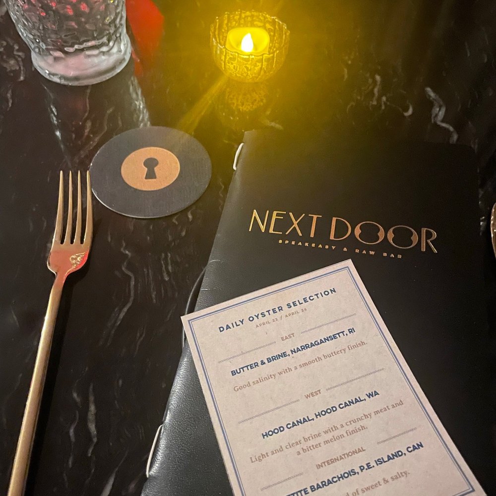 Next Door - Menu - Speakeasies Near Me - Boston, Massachusetts Next Door - Menu - Speakeasies Near Me - Boston, Massachusetts