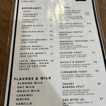 Chyann’s Specialty Cafe - Menu - Cafes Near Me - Harlingen, Texas