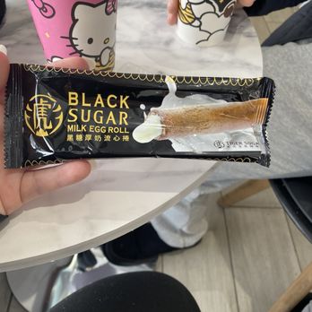 Tiger Sugar - Black sugar milk egg roll - Bubble Tea Near Me - Louisville, Kentucky
