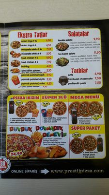 Menu photo 2 Prestij Pizza Tekirdağ, 59