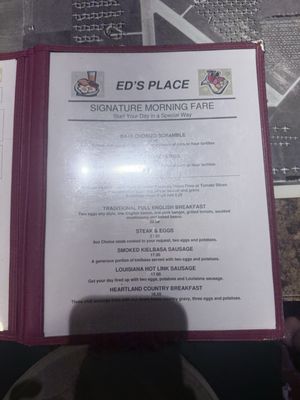 Menu photo 3 Ed's Place Glendora, CA Menu photo 3 Ed's Place Glendora, CA