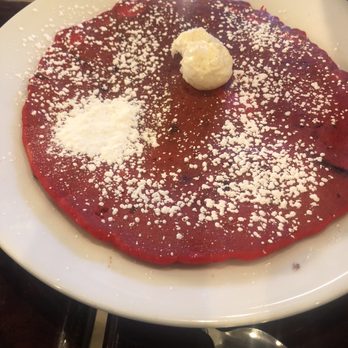 Griddlecakes - Red velvet pancake - Breakfast & Brunch Near Me - Las Vegas, Nevada