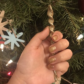 CT Nails - Gel color glitter $28 - Nail Salons Near Me - Rowland Heights, California