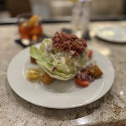 Juniper Steakhouse - Wedge salad was really wonderful as well.