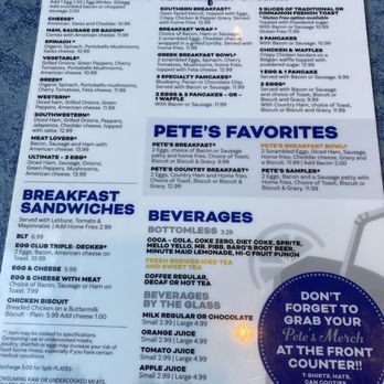Pete's Restaurant & Coffee Shop - Breakfast & Brunch Near Me - Knoxville, Tennessee