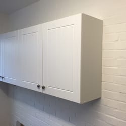 Crest Services - New wall cupboards installed by Crest Services.
Garage refurb finished at long last!