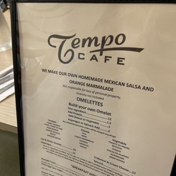 Tempo Cafe - Menu - Coffee & Tea Near Me - Chicago, Illinois Tempo Cafe - Menu - Coffee & Tea Near Me - Chicago, Illinois