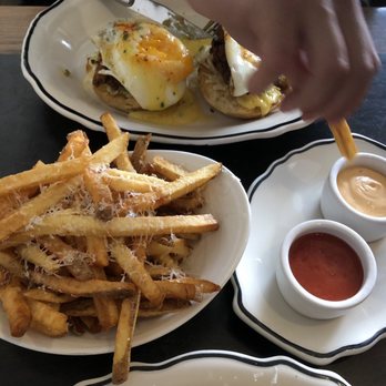 Heritage Tavern - This is a HALF order of frites - New American Near Me - Madison, Wisconsin
