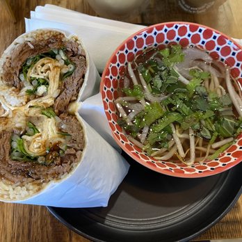 Phin Coffee House - Pho Burrito Plate ($10.50) - Vietnamese Near Me - Boston, Massachusetts Phin Coffee House - Pho Burrito Plate ($10.50) - Vietnamese Near Me - Boston, Massachusetts