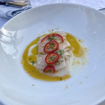 Cara Restaurant - Hamachi Crudo. - New American Near Me - Los Angeles, California Cara Restaurant - Hamachi Crudo. - New American Near Me - Los Angeles, California