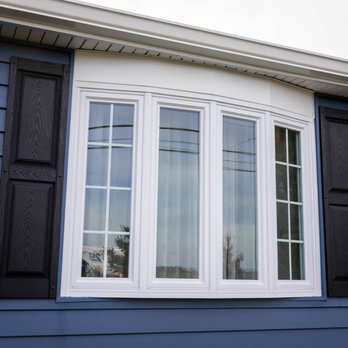 Power Home Remodeling - Bow Window With Partial Colonial Grids - Windows Installation Near Me - Centennial, Colorado