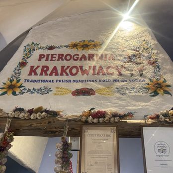 Pierogarnia Krakowiacy - Signage outside - Pierogis Near Me - Kraków, Massachusetts Pierogarnia Krakowiacy - Signage outside - Pierogis Near Me - Kraków, Massachusetts