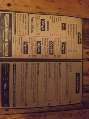 Menu photo 2 Los de Abajo Cabo San Lucas, BCS Menu photo 2 Los de Abajo Cabo San Lucas, BCS