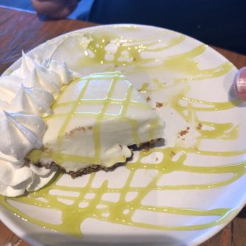 Funky Pelican - Key Lime pie! - Seafood Near Me - Flagler Beach, Florida