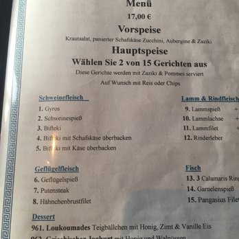 Restaurant Thassos - Greek Near Me - Kaltenkirchen, SH
