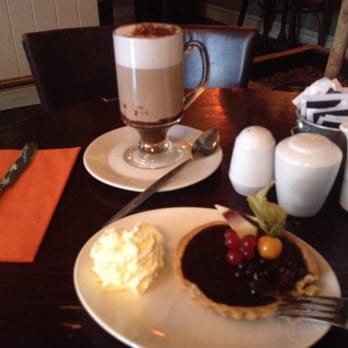 Le Petit Parisien - chocolate tart 4.70Euro eat in - Coffee & Tea Near Me - Dublin, D Le Petit Parisien - chocolate tart 4.70Euro eat in - Coffee & Tea Near Me - Dublin, D