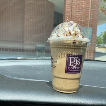 PJ's Coffee - Mocha velvet ice - Coffee & Tea Near Me - New Orleans, Louisiana PJ's Coffee - Mocha velvet ice - Coffee & Tea Near Me - New Orleans, Louisiana