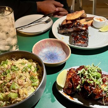Sama Sama Kitchen - Fried rice with ribs and wings - Cocktail Bars Near Me - Santa Barbara, California Sama Sama Kitchen - Fried rice with ribs and wings - Cocktail Bars Near Me - Santa Barbara, California