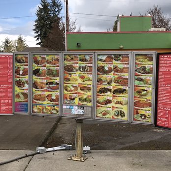 Javier's Tacos - Drive thru menu - Mexican Near Me - Vancouver, Washington