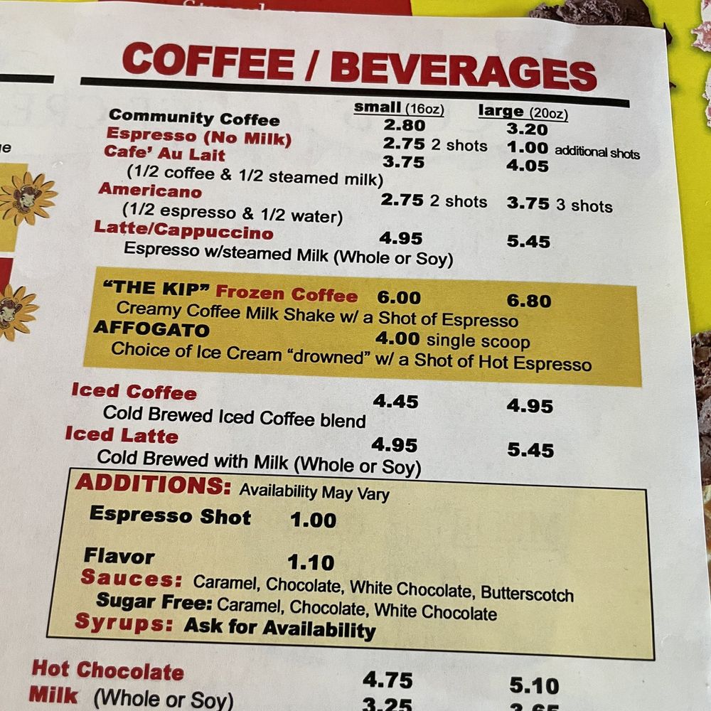 Coffee/Beverages Coffee/Beverages
