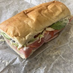 Number 1. "K-Best", 6 inch sub, all toppings except for peppers/spicy peppers.