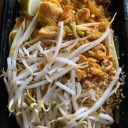 Photo of Hoy-Ka Thai Restaurant - Los Angeles, CA, United States. Pork Pad Thai $12 (+$3 pork)