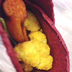 Pressed Juices - Pesto, roasted sweet potato wrap