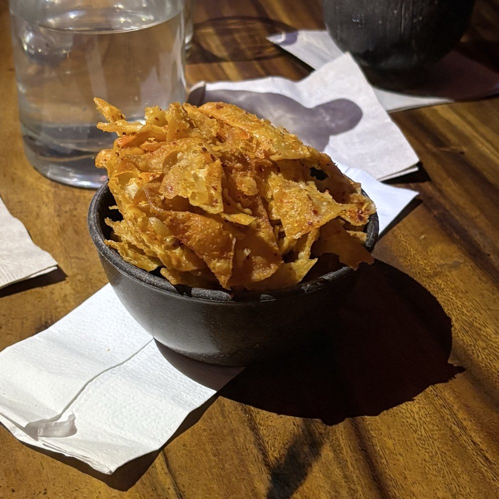 Last Rites - Wonton Chips - Cocktail Bars Near Me - San Francisco, California Last Rites - Wonton Chips - Cocktail Bars Near Me - San Francisco, California