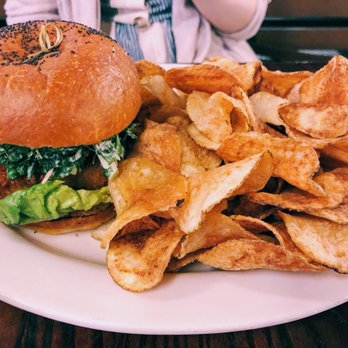 The Smith - cod sandwich w/ chips - New American Near Me - New York, New York The Smith - cod sandwich w/ chips - New American Near Me - New York, New York