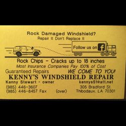 Kenny's Windshield Repair