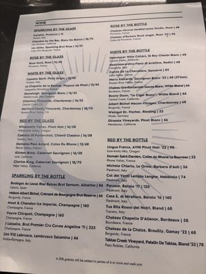 Menu photo 3 Luna Rooftop Bar Portland, ME
