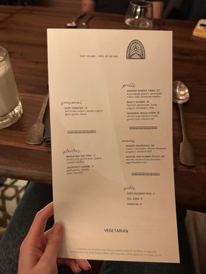 Menu photo 7 Adda New York, NY