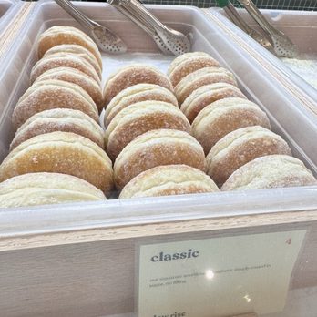 Slow Rise - Classic sugary donut. It got messy! But so good!! - Donuts Near Me - Overland Park, Kansas Slow Rise - Classic sugary donut. It got messy! But so good!! - Donuts Near Me - Overland Park, Kansas