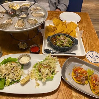 Salt Traders Zilker - $1 Oysters, Poke Guacamole, Fried Oyster Lettuce Wraps, and Ceviche Tostadas - Seafood Near Me - Austin, Texas Salt Traders Zilker - $1 Oysters, Poke Guacamole, Fried Oyster Lettuce Wraps, and Ceviche Tostadas - Seafood Near Me - Austin, Texas