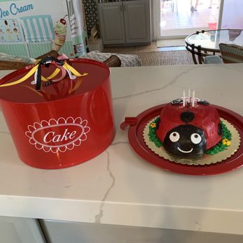 Poul's Bakery - Ladybird birthday cake - Bakeries Near Me - Costa Mesa, California